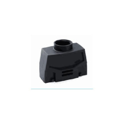 Capot 24B, Polyamide, IP65, Sortie verticale, M32